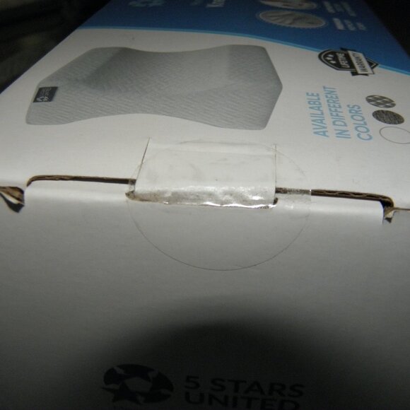 NWT 5 Star United Knee Pillow for side sleepers, hip, back pain, sciatica. - Picture 10 of 16